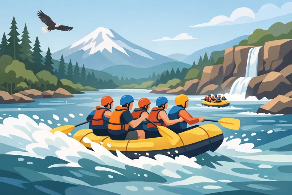 Best Rafting Trips for Groups in Oregon