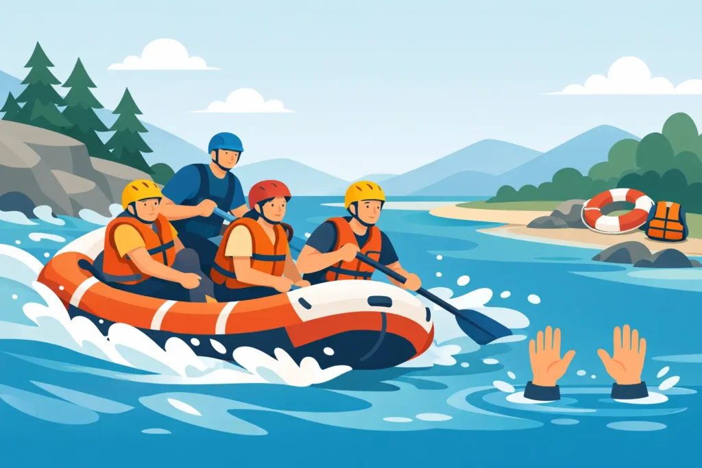 Can Non Swimmers Go Rafting Safely?